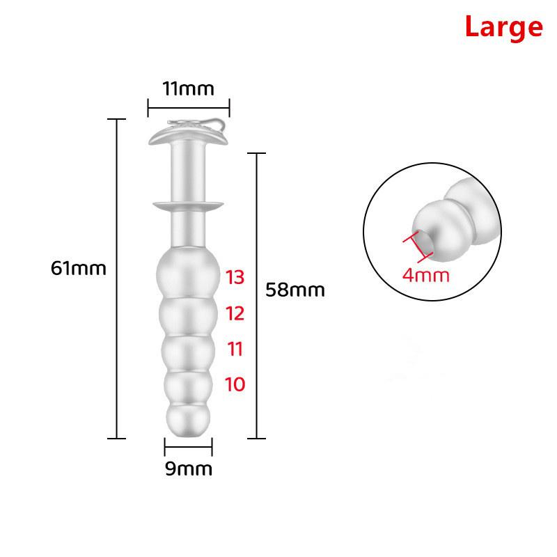 Silicone Penis Plug Hollow Urethral Sounding Sound Flexible Urethral Dilation Dilator Masturbation Penis Plug Sex Toys For Men