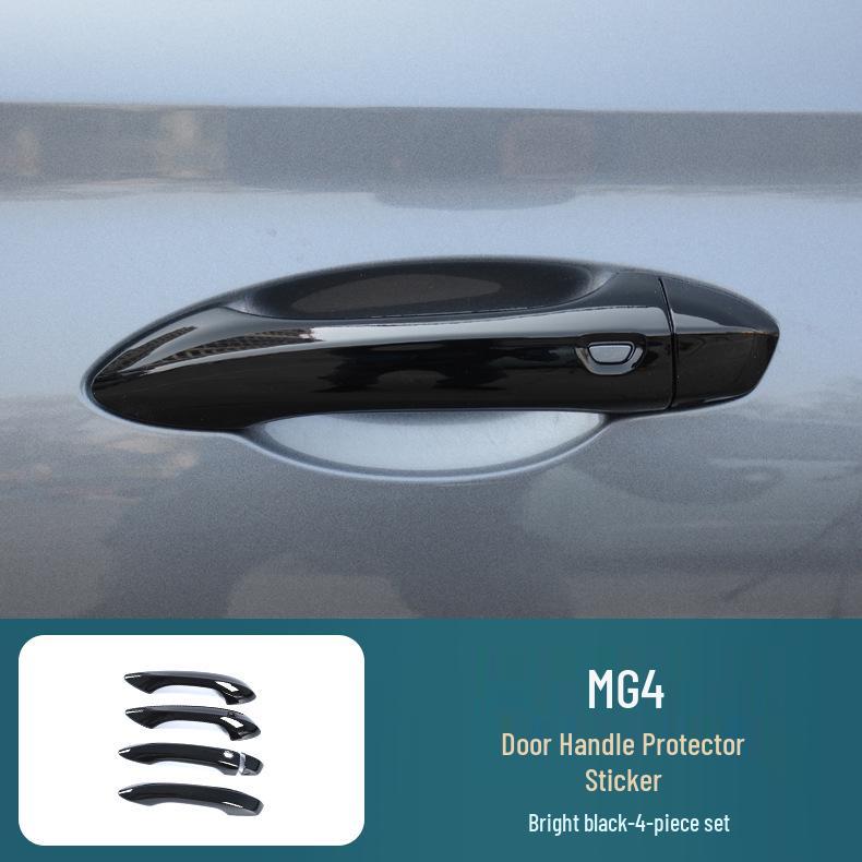 MG4 Car Door Handle Stickers: Fits 26 Models, Decorative and Protective Cover
