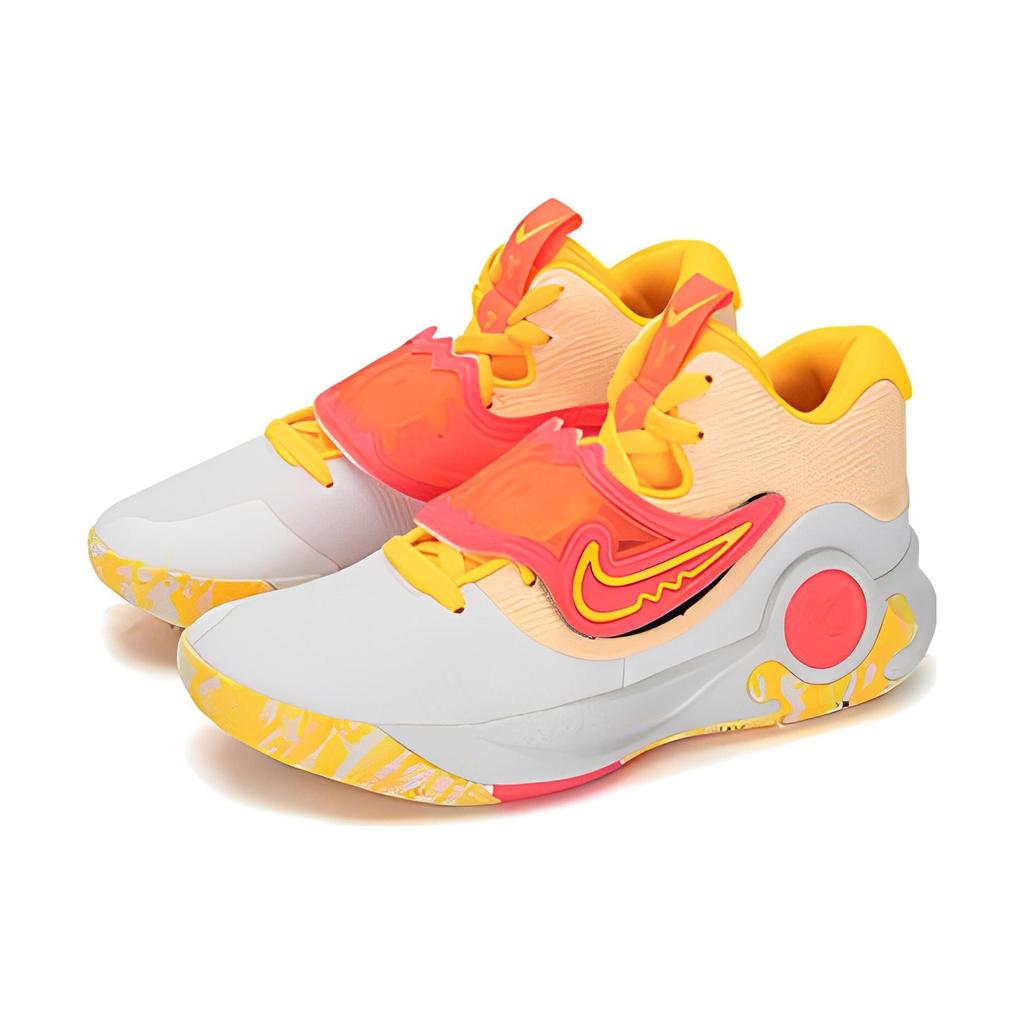 Nike KD Trey 5 X EP Hot Punch Laser Orange Men Sneakers White DJ7554-100