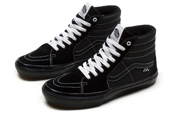 Vans Skate Classics SK8 HI Retro Skateboarding Shoes Unisex Black VN0A5FCCBLK