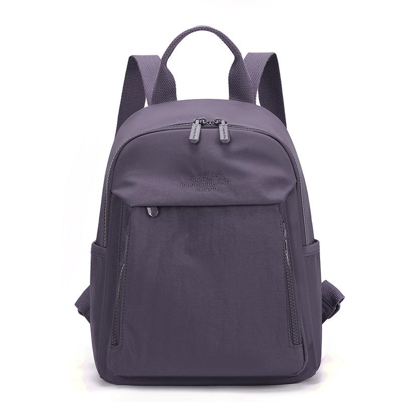 Sac à dos léger pour femme, de voyage, imperméable, extérieur, élégant, pour ordinateur portable, petit sac d'école