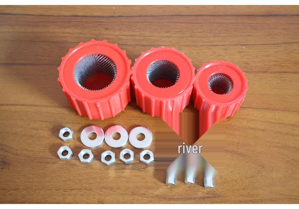 Stainless Steel Wire Pipe Brush for Rust Removal and Cleaning