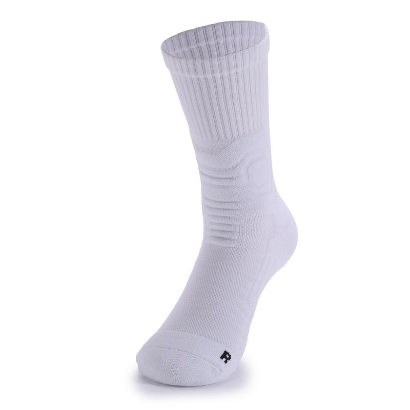 Black Bulk Basketball Crew Socks Youth Adult Eco-Friendly Spandex/Cotton Custom Logo Spring Sport Socks