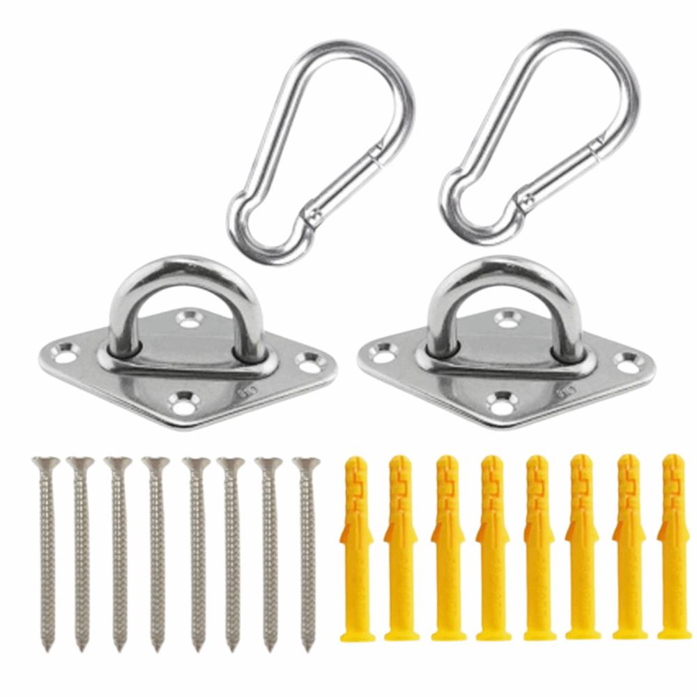 2 Set M8 Hammock Hanging Kit Stainless Steel Hammock Mount Kit  Boat Rigging