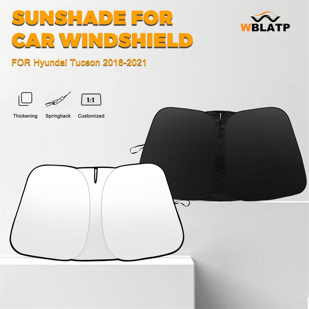 Windshield Sunshade For Hyundai Tucson 2016 2017 2018 2019 2020 2025 Sun Shade Window Sun Visor Blocks UV Rays Protector Cover