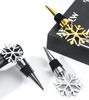Snow Wine Bottle Stoppers Wine Storage Twist Cap Sealing Plugs Wine Gifts Bar Tools Kitchen Tools Gadgets for Christmas Party