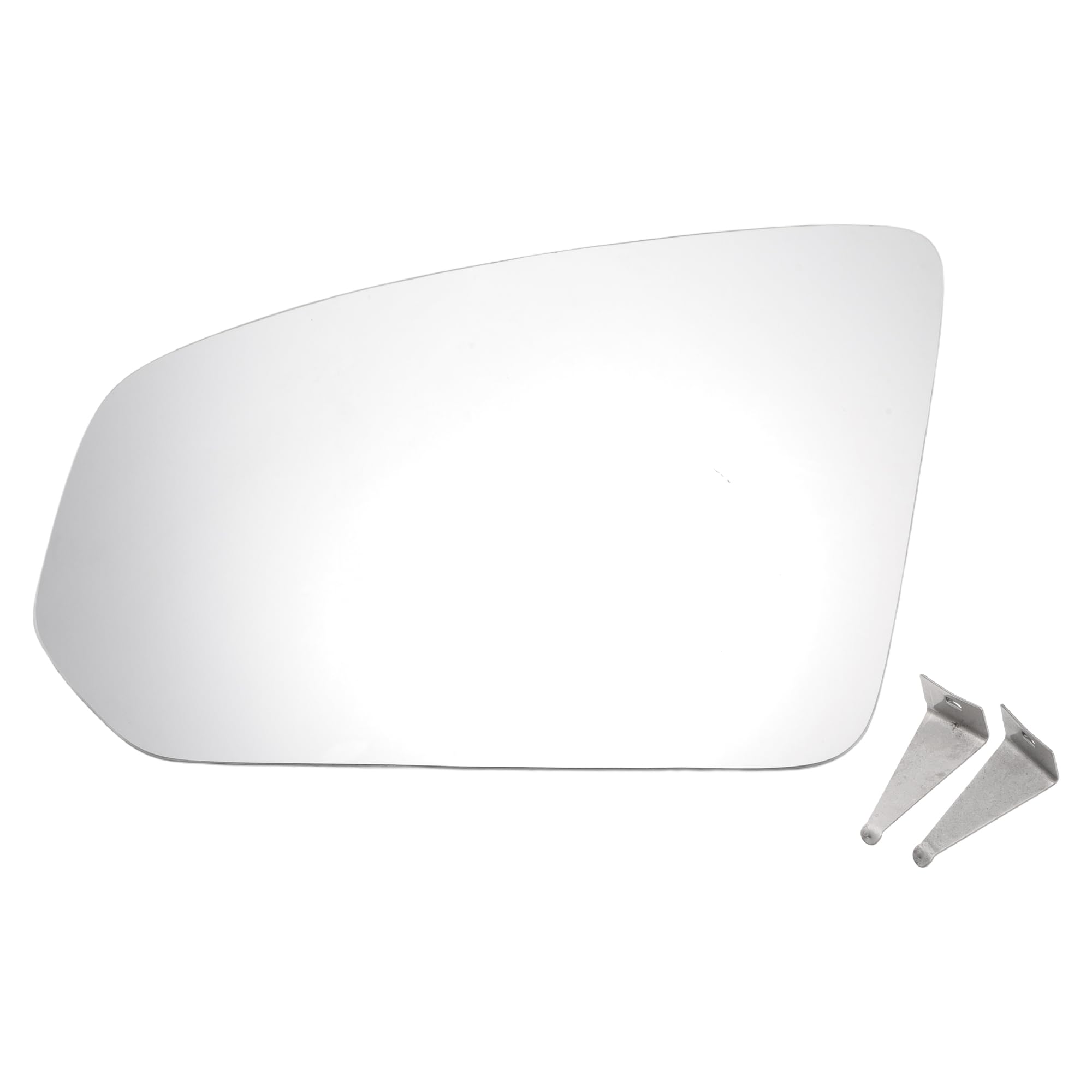 

INFINAUTO Compatible with Volvo Left Driver Side Mirror Glass Replacement W / White Glass