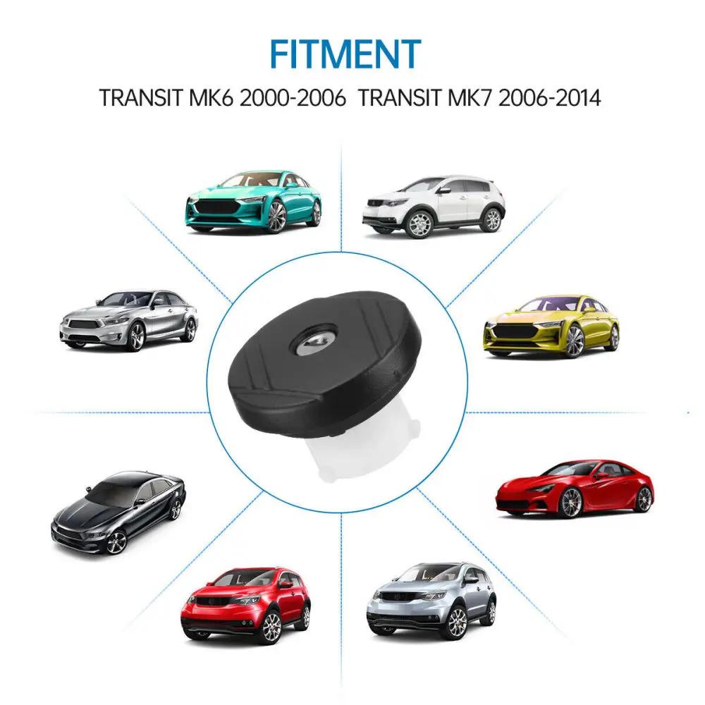 Car Fuel Tank Filler Cap Black Tank Covers With 2 Keys 4411620 For Ford TRANSIT MK7 2006 2007 2008 2009 2010 2011 2012 2013 2014