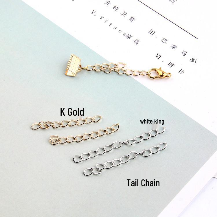 DIY Jewelry Bracelet & Necklace Extension Chain Accessories Set - 20pcs