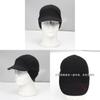 Fleece Baseball Cap With Reflective Features For Running And Winter Men Women