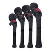 Golf Head Cover Knit Set 4-piece Set, Golf Club Driver