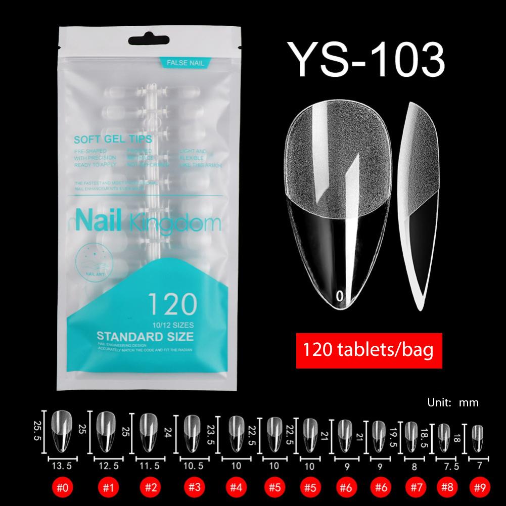 Przezroczysta, niebrudząca, matowa, noszona na całej powierzchni, pełna krycie paznokci, sztuczny manicure