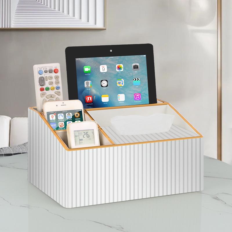 Luxusní Moderní Krabička na Kapesníky - Elegantní Design pro Domácí Dekor