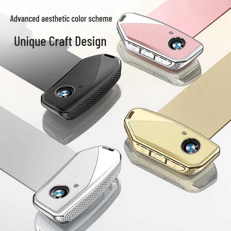 BMW Key Case: Compatible with X1, New 5 Series, 7 Series, X2, X5/X6/X7, i7/i5, ix1