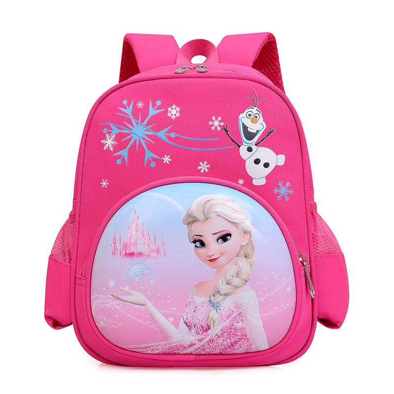 Adorable Cartoon Kindergarten Backpack Cute Nylon Kids School Bag For Boys And Girls