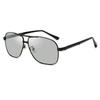 Color-changing Glasses UV-resistant Glasses UV400 Men Polarized Sunglasses Driving Day and Night Pilot Eyeglasses