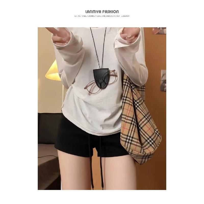 Women's Summer Thin Quick-Dry Sports Casual Shorts, Plus Size Hot Girl Three-Quarter Pants