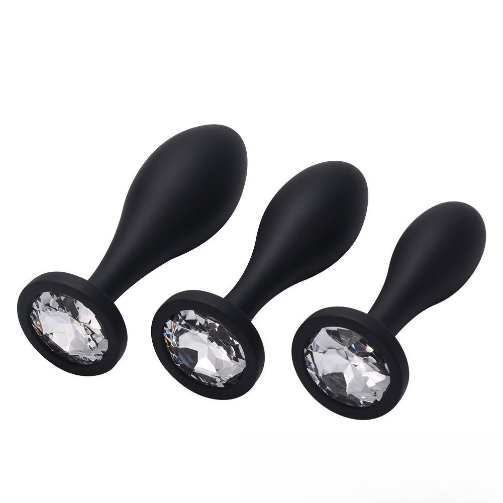 Jeweled Anal Plug Sex Toys for Woman Men Anal Dilatador Training Prostate Massager Butt Plug Female Masturbator Adult Products