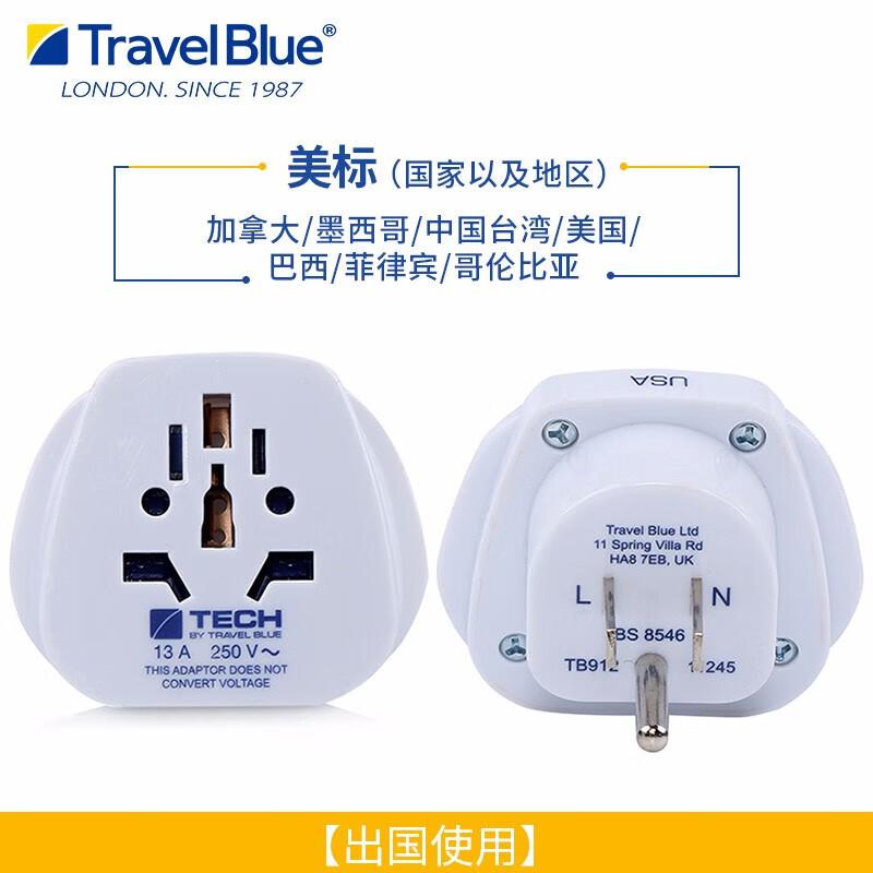 Universal American Standard Travel Adapter