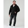 Duke Mens D555 Rockford Cantor Heavyweight Kingsize Full Zip Hoodie