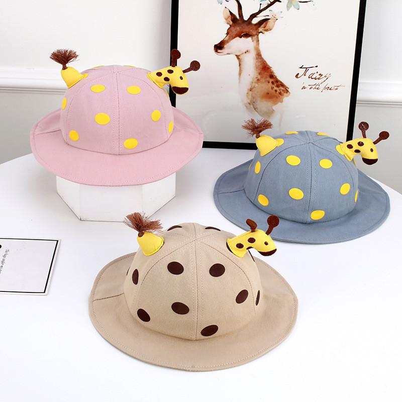 Cute Cotton Deer Bucket Hat For Baby Toddler Boy Girl Summer Spring Autumn