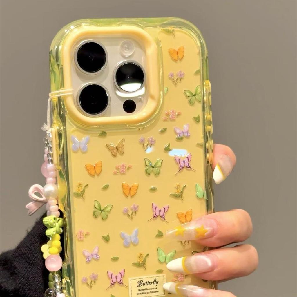 Jelly Two-in-one Small Floral for Apple 17 Promax Mobile Phone Case for IPhone 15 All-inclusive 14/13 Love
