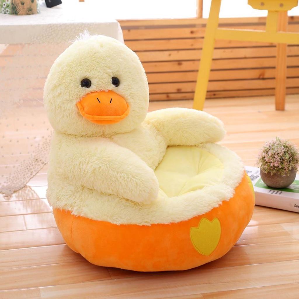Morbido Divano Peluche Cartone Animato Panda per Bambini con Cuscino Tatami