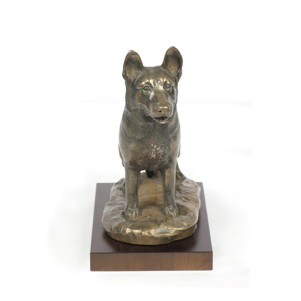 Cane da pastore tedesco, cane lupo alsaziano - statua di cane, figurina per ufficio, trofeo per esposizione canina del marchio Art-Dog