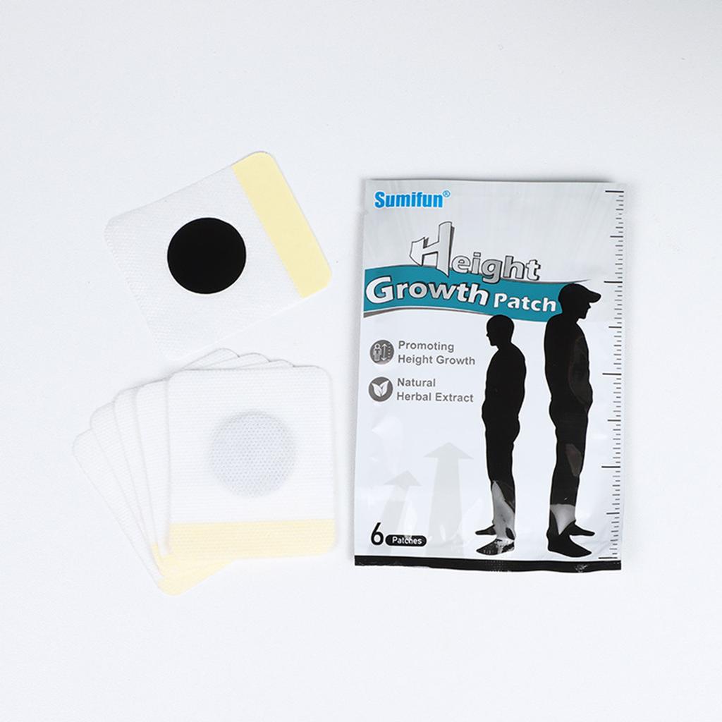 Plastry zdrowotne na wzrost wysokości 6 plastrów / worek