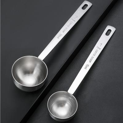 Food Grade Measuring Spoon Set Stainless Steel with Scale Baking Measuring Tool Stackable Egg Beater Coffee Measuring Spoon