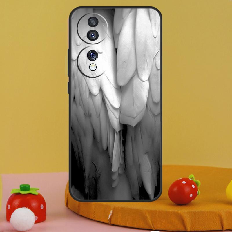 Angel Wings Heart Case For Honor 200 Pro X9a X9c X8a X7a X6a X7 X8 X9 X8b X9b 50 70 90 Magic 5 6 Lite Cover