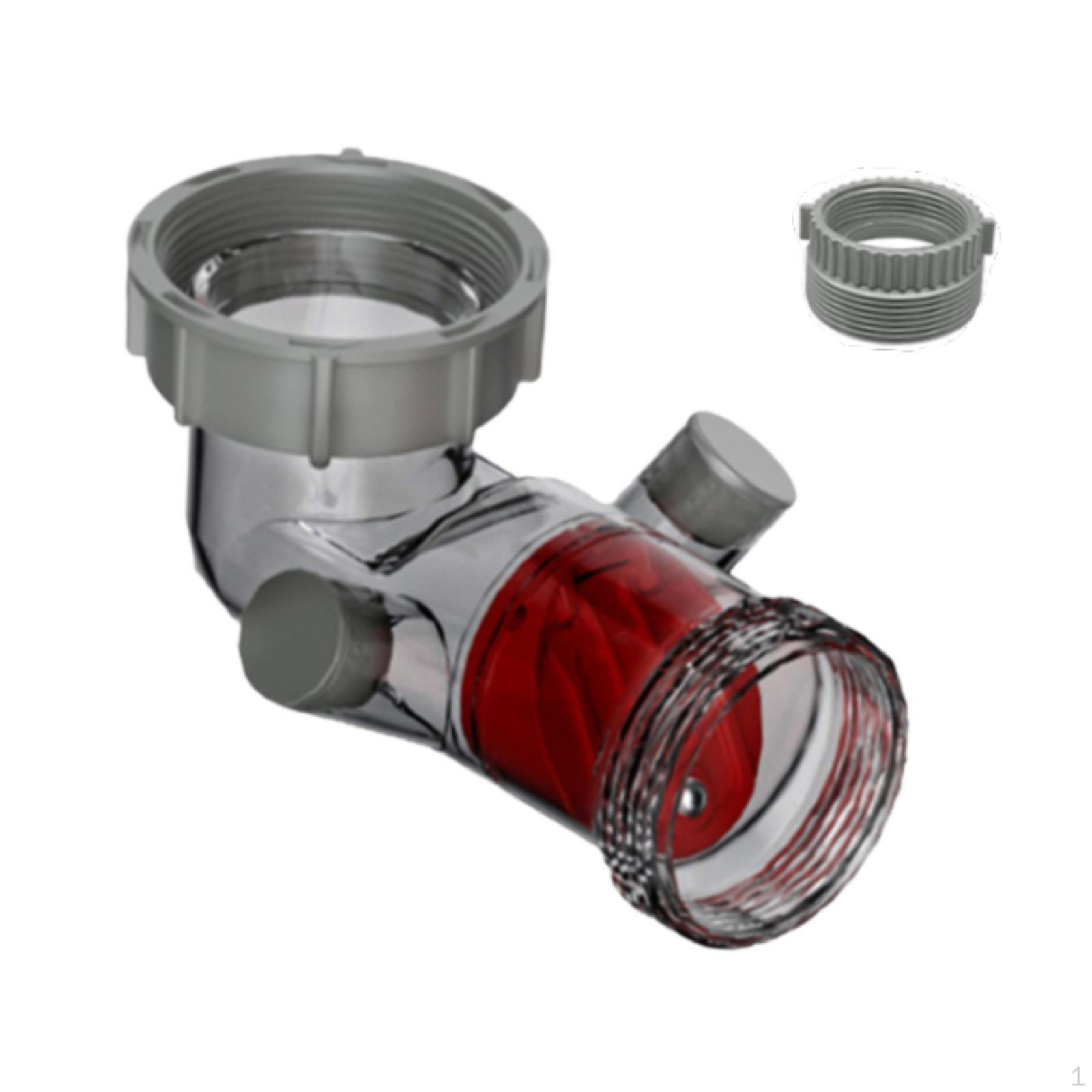 

Модернізований видимий сифон для кухонної мийки з запобіжником зворотного потоку, фітинги для подрібнювача відходів та 2 переливи 40mm to 50mm