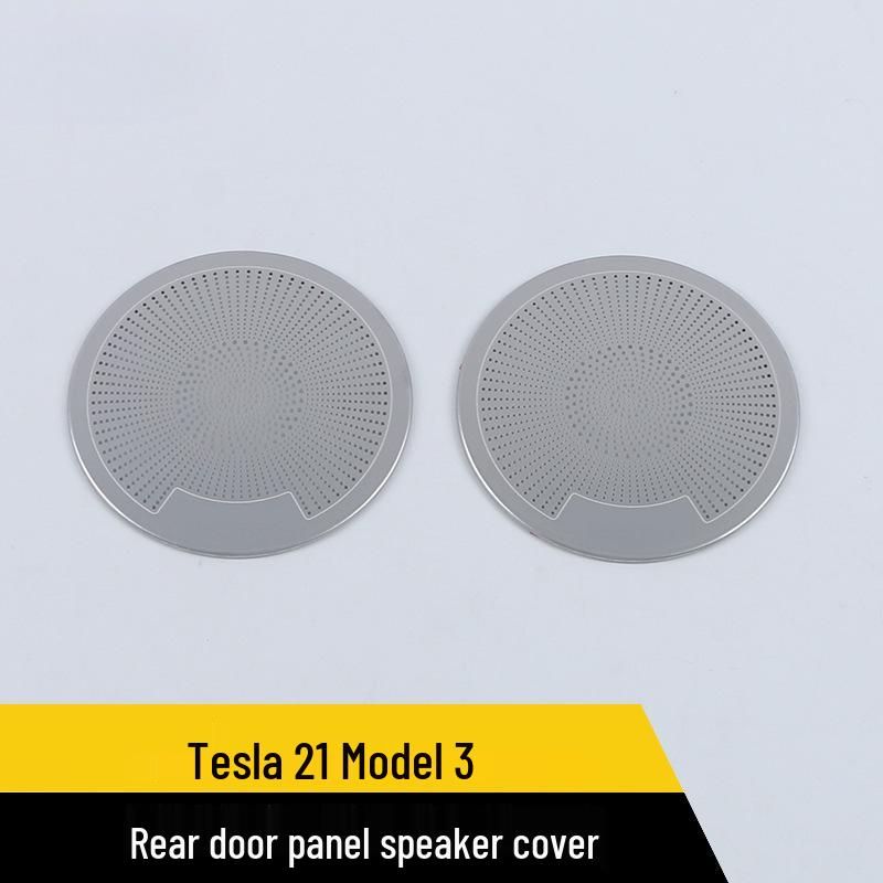 Tesla Model 3/Y Rear Door Speaker Cover Modification (2021)
