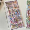 New Sequin Design 3D Shake Sticker PVC Removable Y2K Retro Sticker Kawaii Personalized Design Bear Bunny Sticker