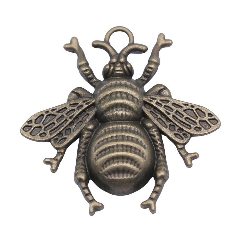 Large Pendants Bees Honeycomb Charms For Bee Themed DIY Jewelry Making