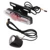 Ensemble Lumière Avant Arrière pour Vélo Électrique LED Premium Phare Vélo Électrique Feu Arrière Ensemble Interrupteur Multifonction