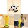 Global Football Cup Plush Doll With Pp Cotton Filling For Game Day Prizes And Collectors