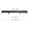 SucceBuy GT Wing Car Spoiler 53.1 Inch Universal Spoiler with Double Deck Car Rear Spoiler Wing, Racing Spoiler BGW/JDM Drift