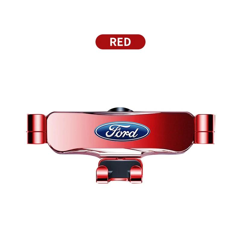 

Mobile Phone Holder Air Outlet Gravity Sensor Car Holder For Ford Ranger Focus Kuga Mustang S-MAX Transit Mondeo Fusion Fiest
