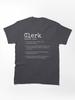Clerks Clerk Definition in white Classic T-Shirt