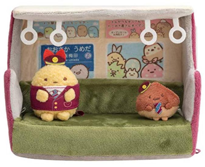 

Sumikkogurashi x Hankyu Railway Scene Plush Kuri Stationmaster Shrimp Fly Tail