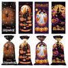 50pcs Exquisite Halloween Candy Bag Cute Drawstring Bag Snacks Candy Biscuit Bag  Trick or Treat