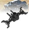 Carcasa de eje delantero RC, carcasa de eje de aleación de aluminio universal para coche RC Crawler 1/18, pieza de actualización