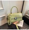 Fashion retro women's bag new versatile handbag 2025 texture small square bag messenger bag shoulder bag