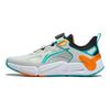 Li Ning Kids Mecha V2 Comfortable Simple Non-Slip Wear-Resistant Casual Shoes Kids Casual Shoes Gray Green Yellow YKCU044-7