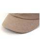 Beige Short Brim Ballcap