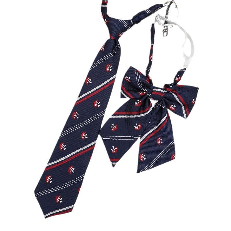 Jk Small Tie Necktie Girl Student Summer Bow Tie Japanese Dk College Style Graduation Free Shirt Couple Decoration