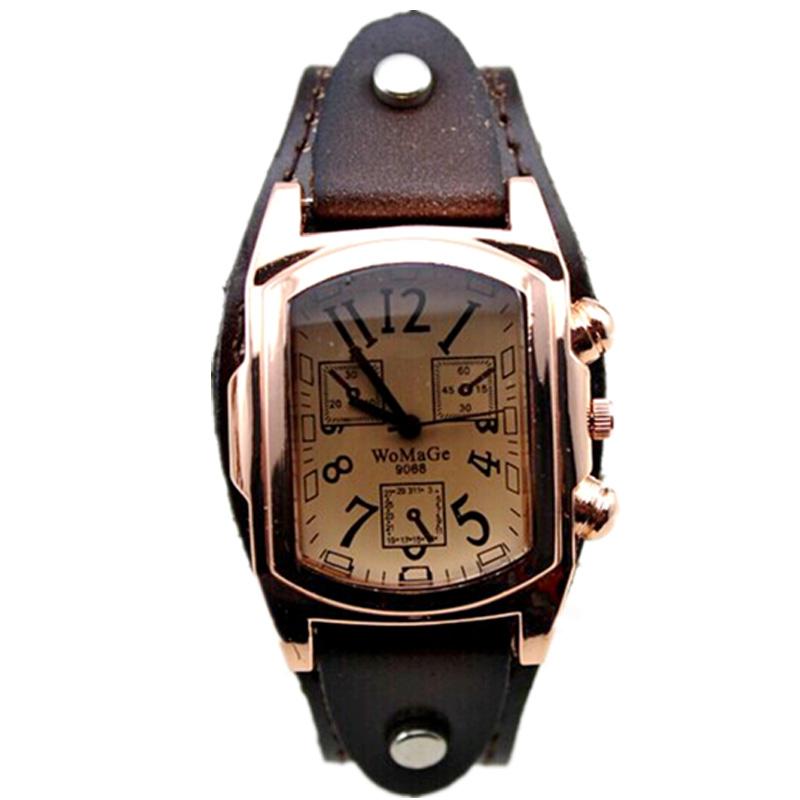 New  Watches Women Fashion Ladies Watches Womage Vintage Fashion Rose Gold Square Head Quartz Watches Womens wristwatch
