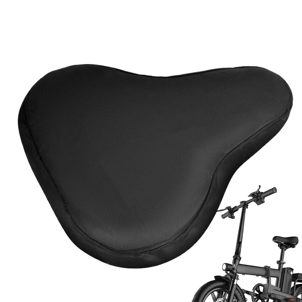 Bicycle Seat Cover Waterproof Shock-Absorbing Ergonomic Saddle with Drawstring Bike Seat Covers for Comfort for Mountain Biking