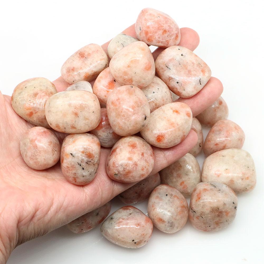 Natural Tumbled Stones Bulk Polished Rocks Gemstones Assorted Healing Crystals for Home Garden Tank Aquarium Decoration